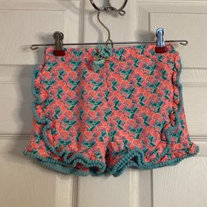 Lighting bug Pink Blue Puff Ball Him shorts